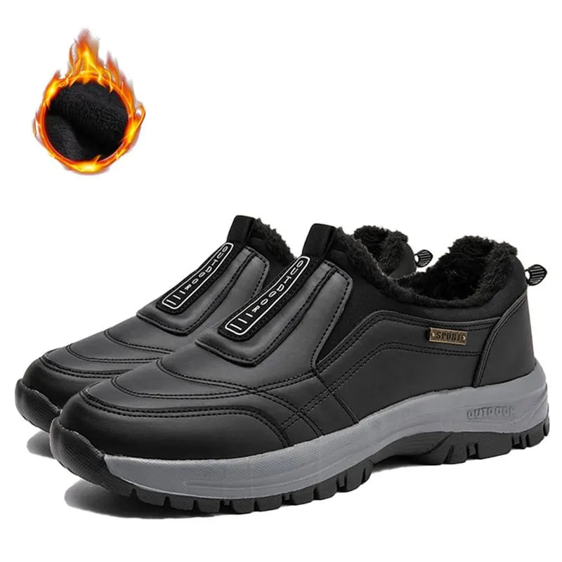 Men’s Orthopedic Slip-On Winter Walking Shoes