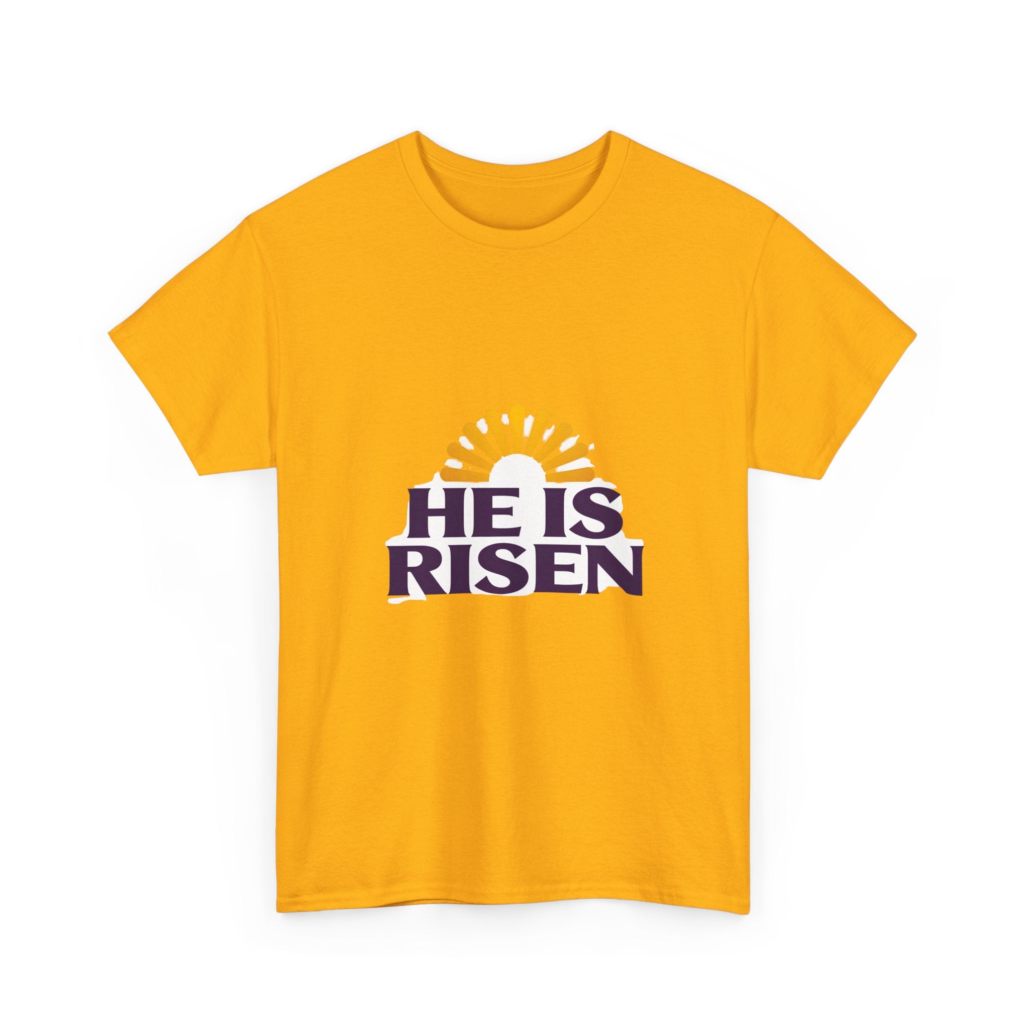 He Is Risen T-Shirt | Christian Easter Shirt | Sunrise Faith Tee