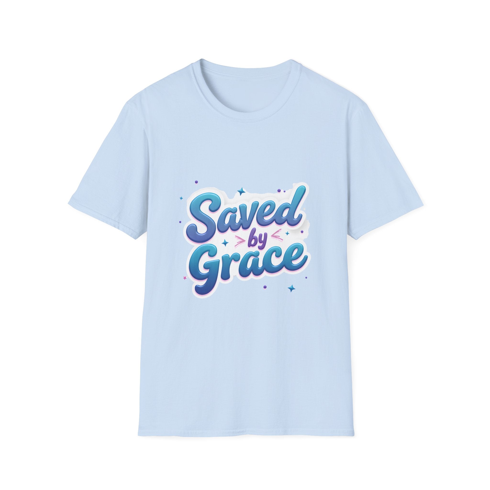 Saved by Grace T-Shirt | Christian Shirt for Women | Faith Inspirational Tee
