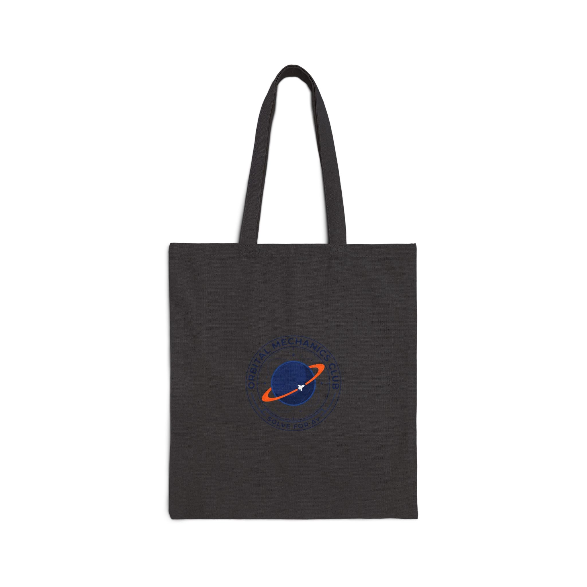 Mission Patch Rocket Tote Bag – Space & Astronaut Cotton Canvas Tote | Science Nerd Bag | STEM Aesthetic Carryall