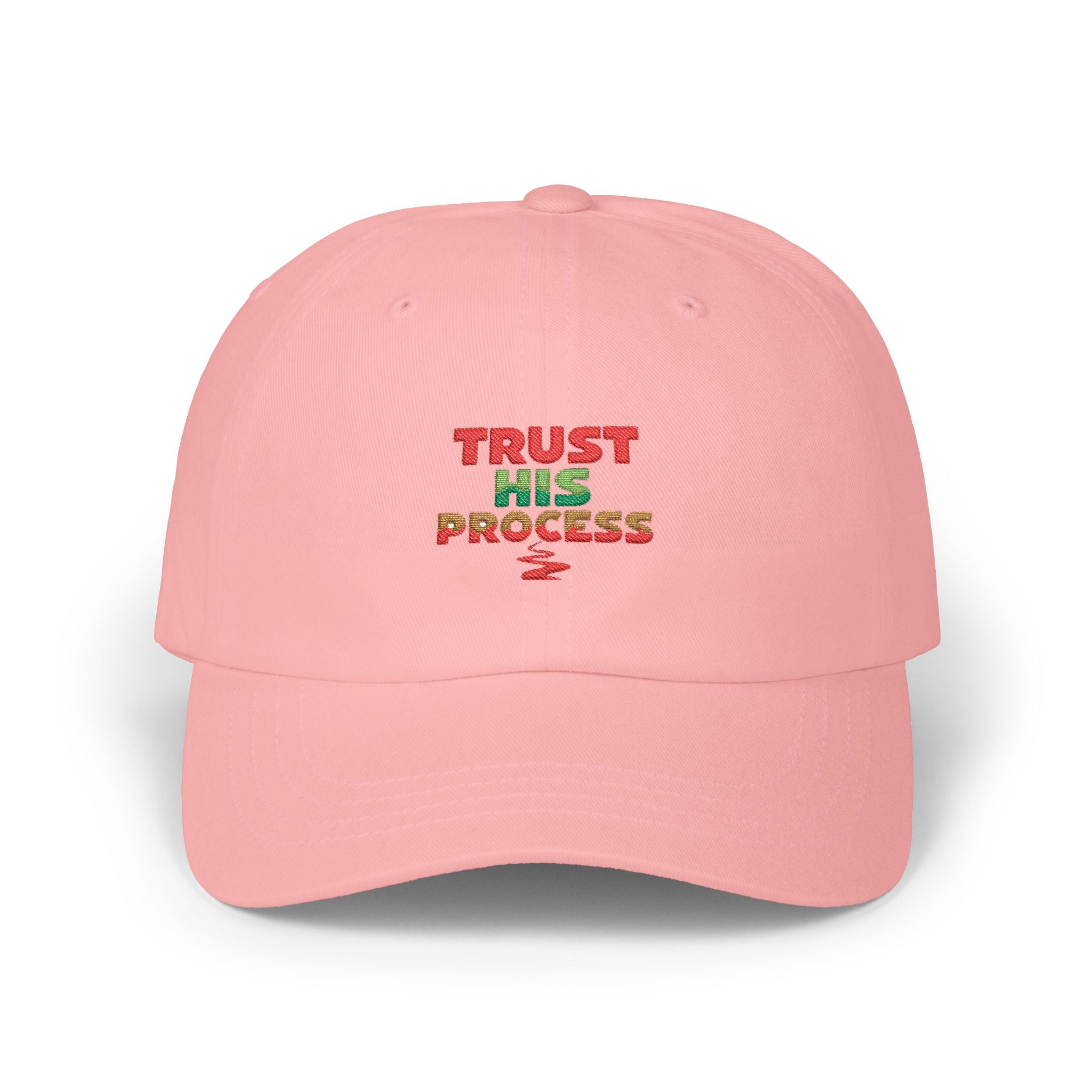 Trust His Process Dad Cap – Faith-Inspired Everyday Hat | Adjustable Cotton Baseball Cap
