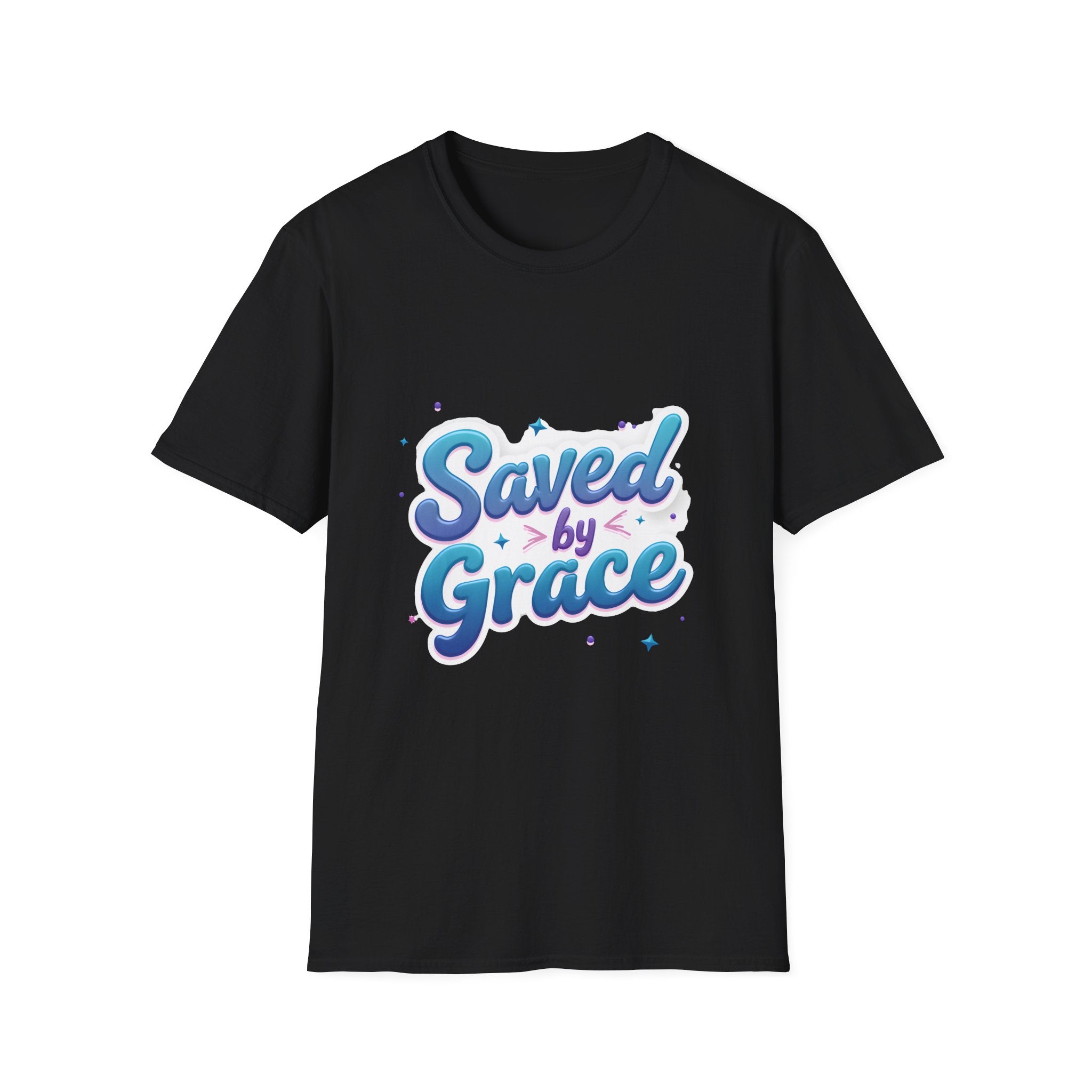Saved by Grace T-Shirt | Christian Shirt for Women | Faith Inspirational Tee