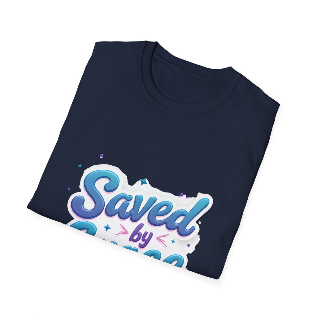 Saved by Grace T-Shirt | Christian Shirt for Women | Faith Inspirational Tee