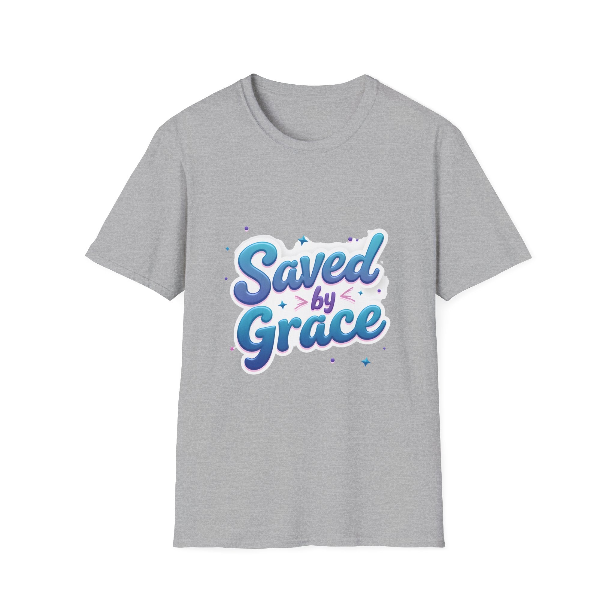 Saved by Grace T-Shirt | Christian Shirt for Women | Faith Inspirational Tee