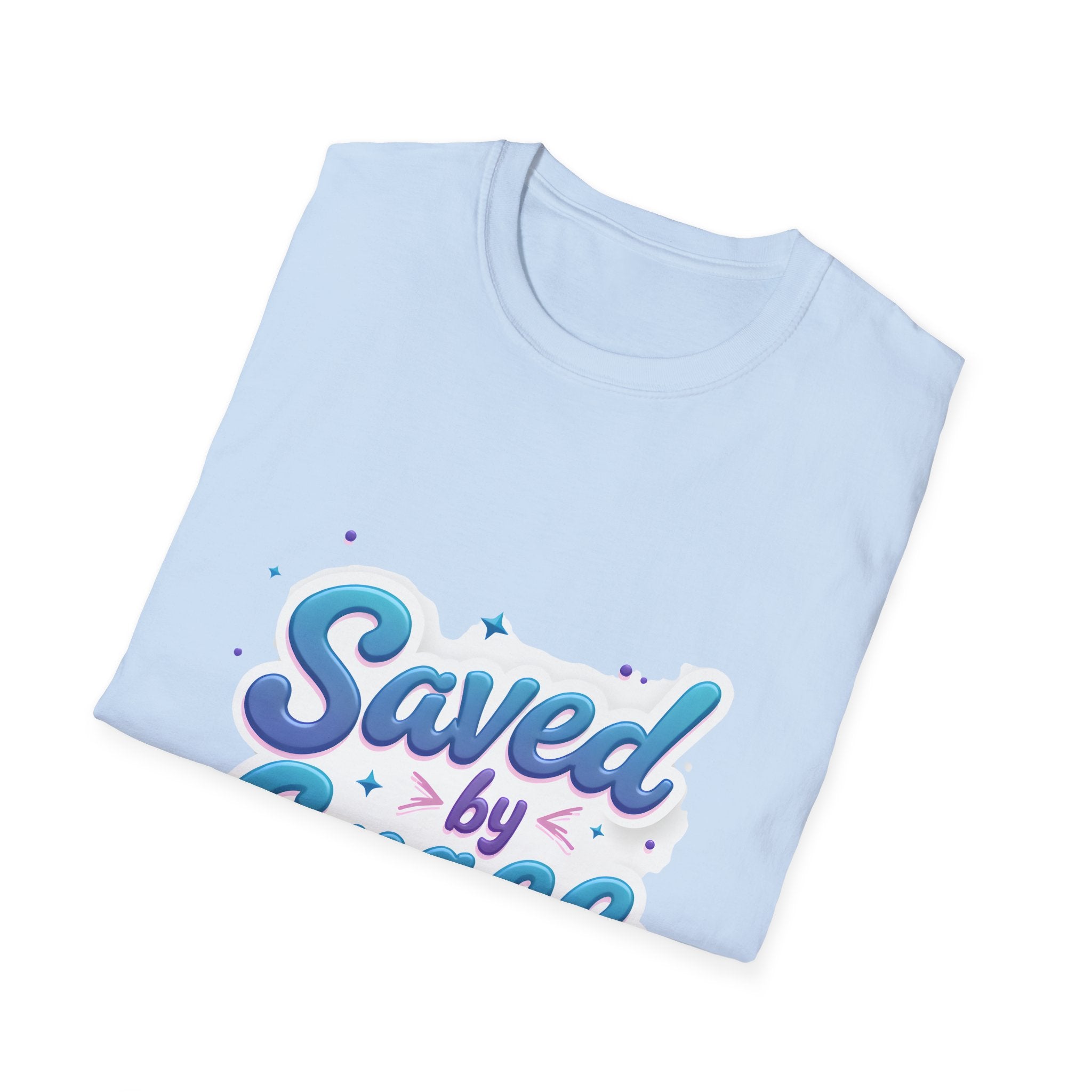 Saved by Grace T-Shirt | Christian Shirt for Women | Faith Inspirational Tee