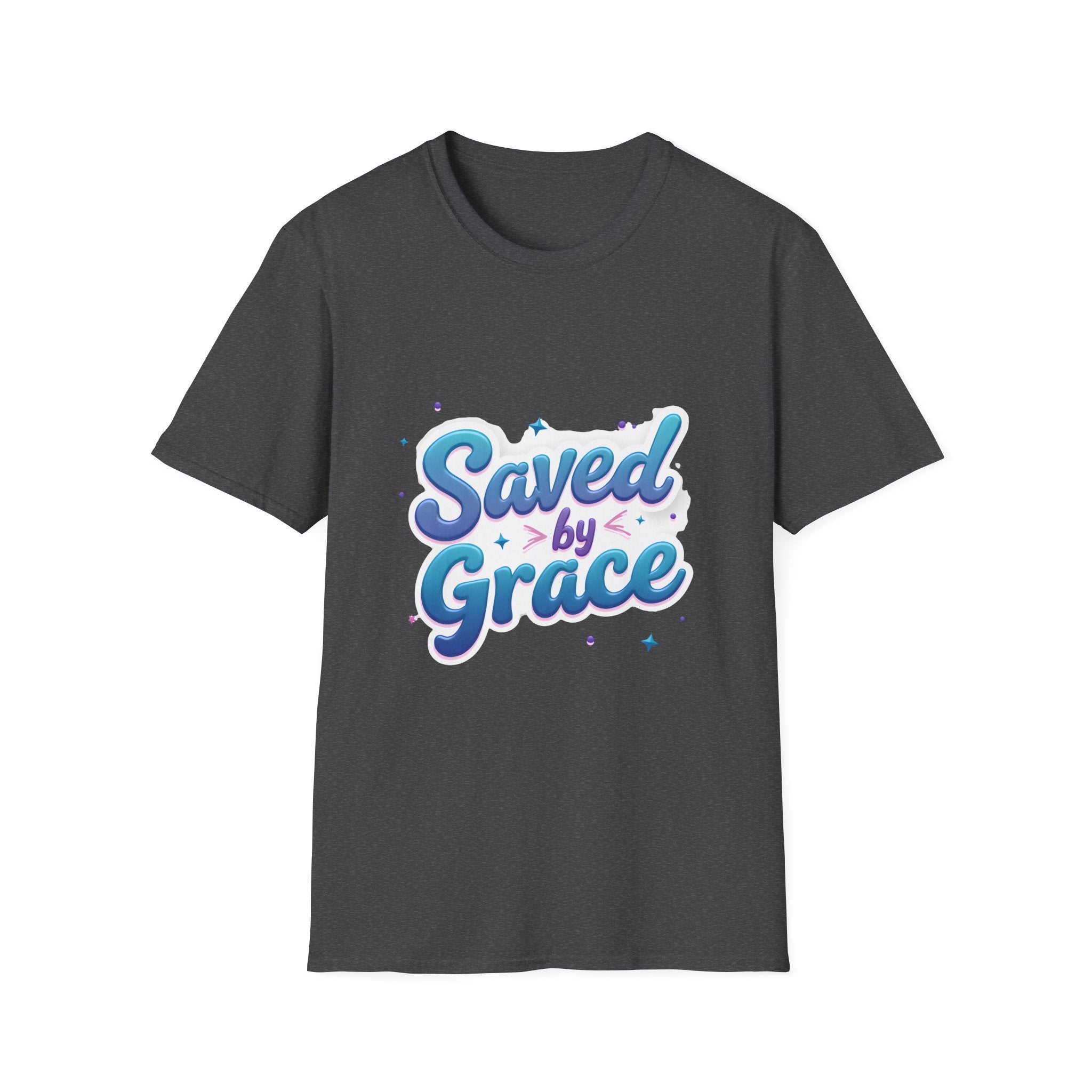 Saved by Grace T-Shirt | Christian Shirt for Women | Faith Inspirational Tee