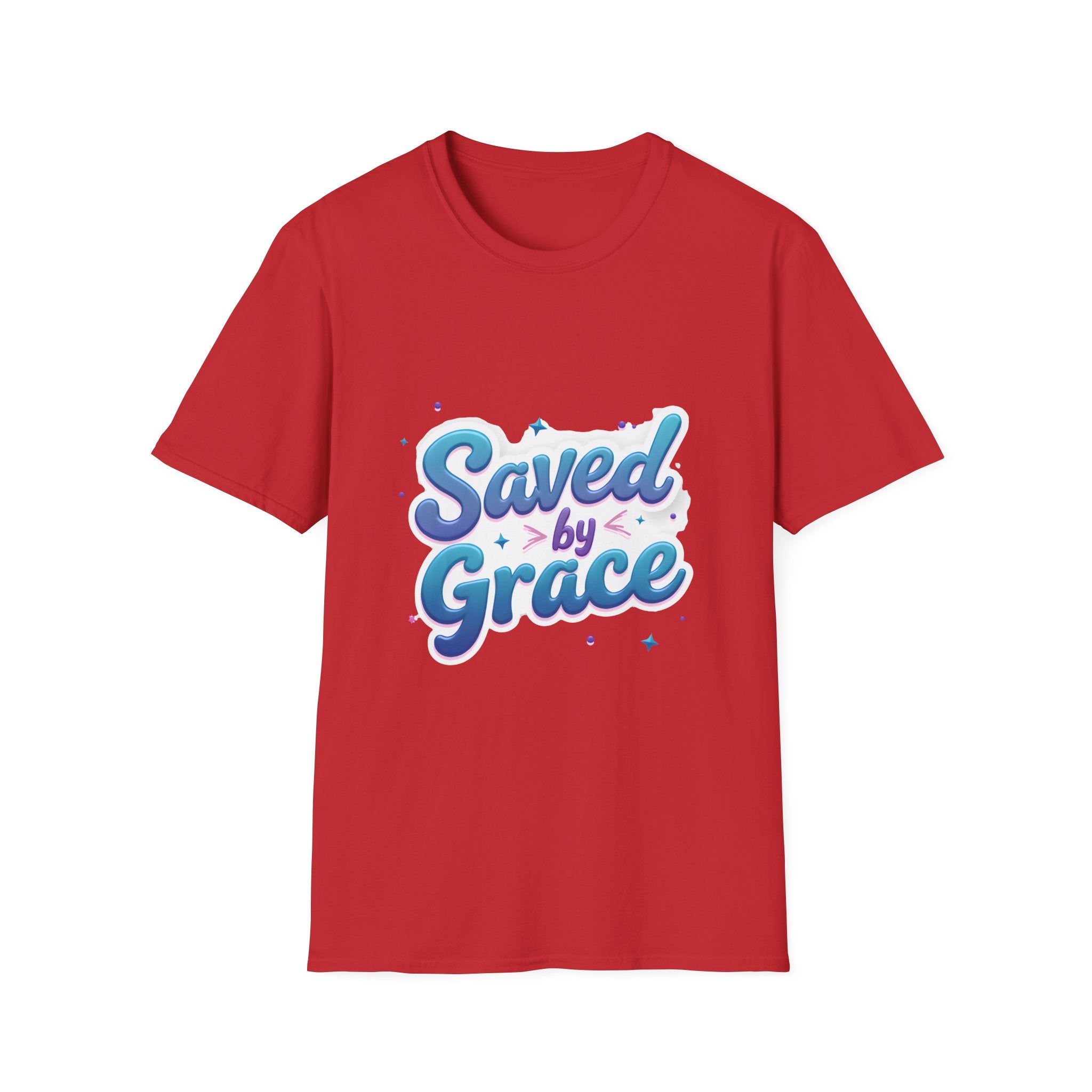 Saved by Grace T-Shirt | Christian Shirt for Women | Faith Inspirational Tee