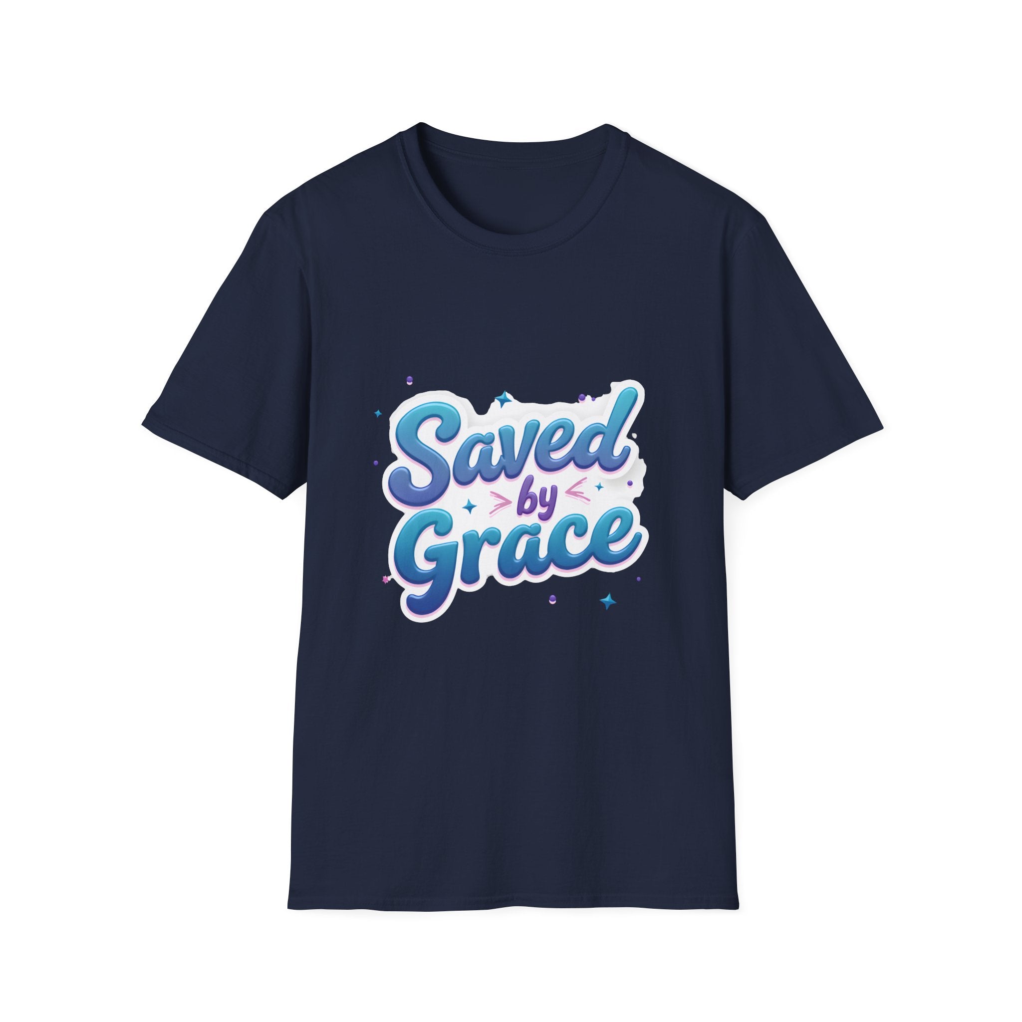 Saved by Grace T-Shirt | Christian Shirt for Women | Faith Inspirational Tee