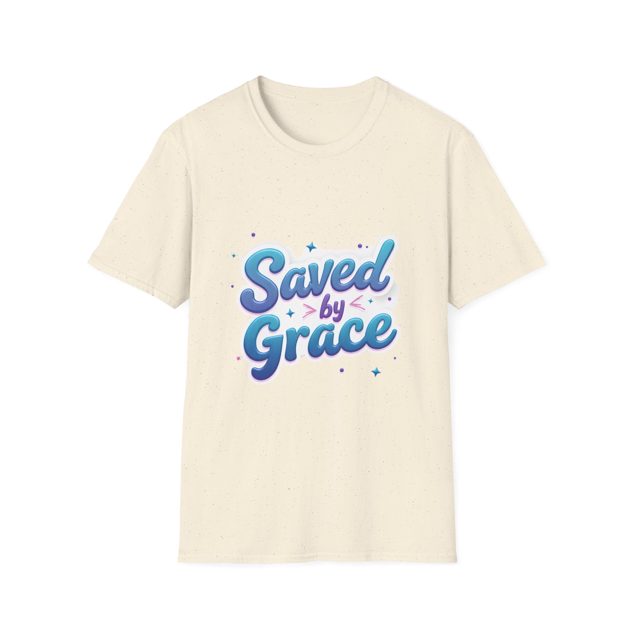 Saved by Grace T-Shirt | Christian Shirt for Women | Faith Inspirational Tee