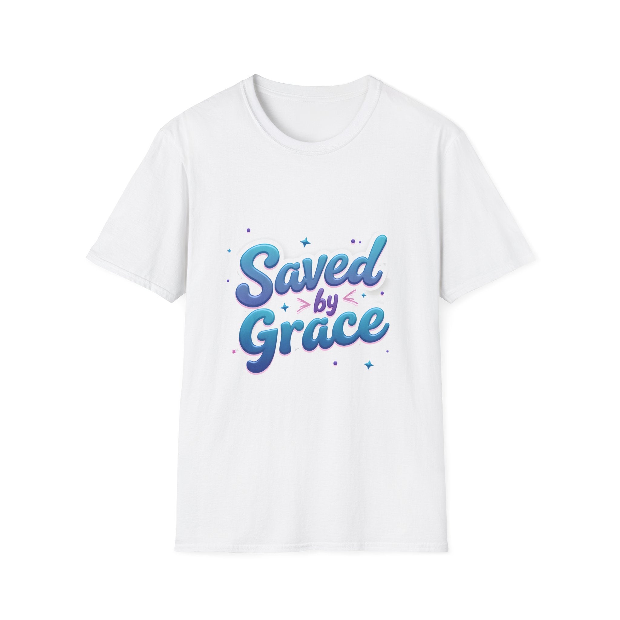 Saved by Grace T-Shirt | Christian Shirt for Women | Faith Inspirational Tee