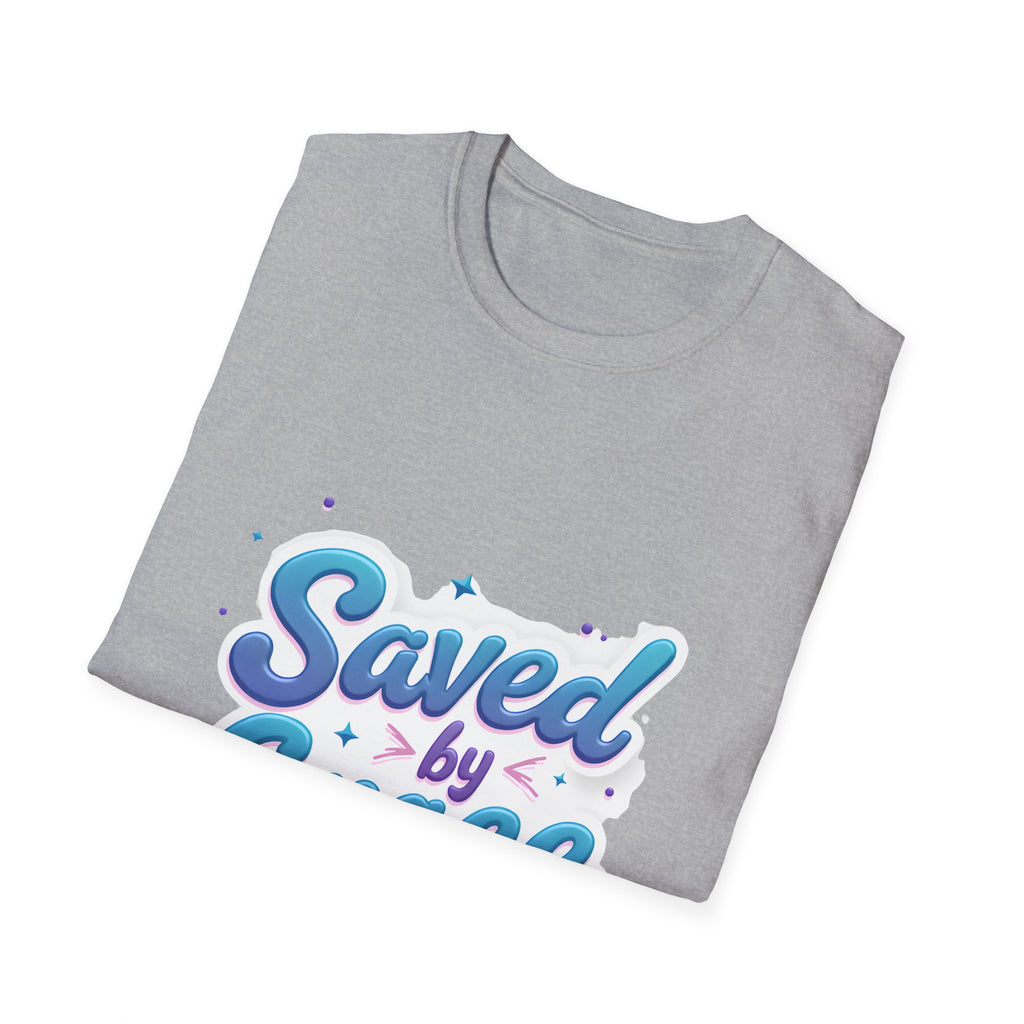 Saved by Grace T-Shirt | Christian Shirt for Women | Faith Inspirational Tee
