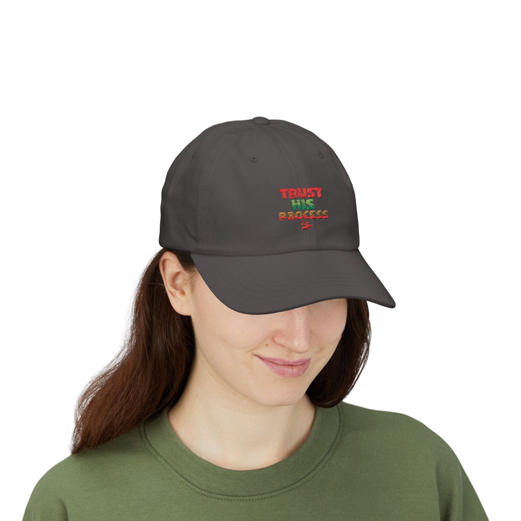Trust His Process Dad Cap – Faith-Inspired Everyday Hat | Adjustable Cotton Baseball Cap