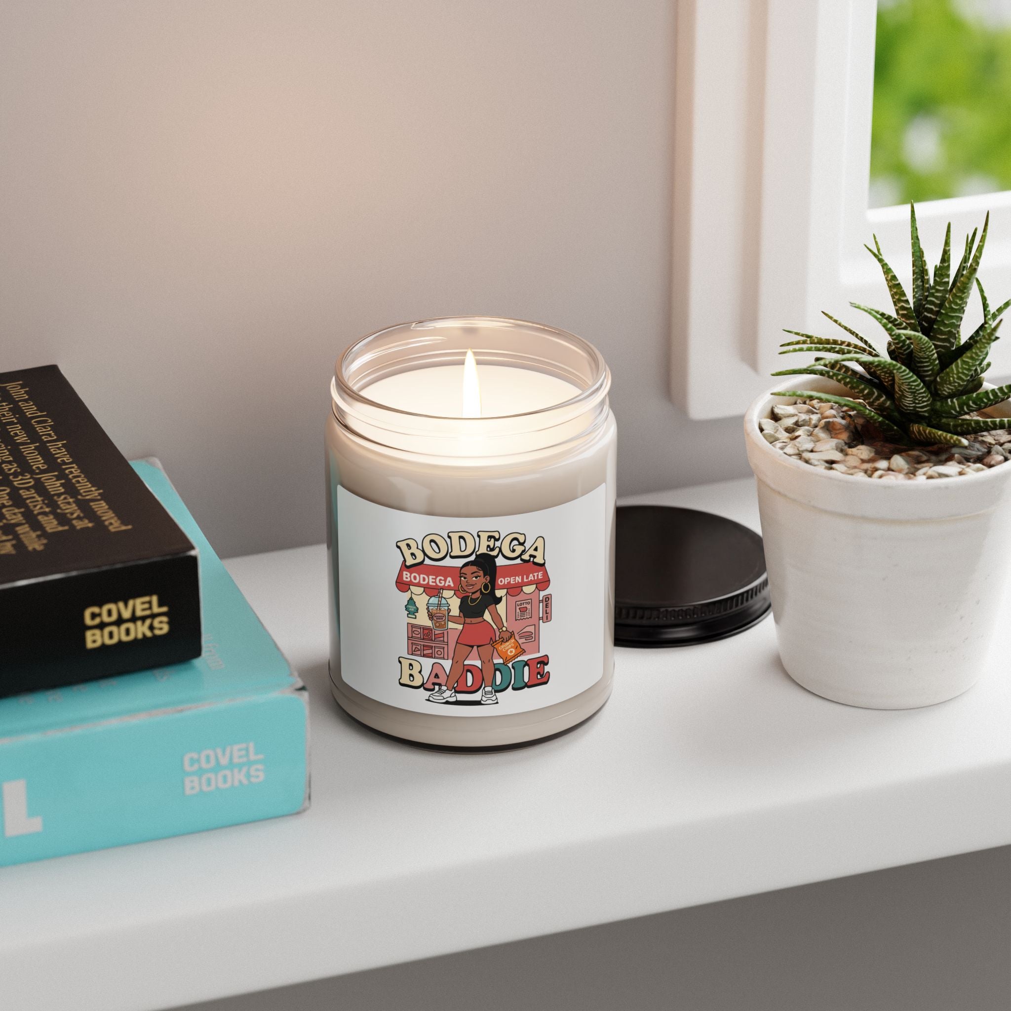 Bodega Baddie Soy Candle – NYC Y2K Aesthetic Scented Candle | Corner Store Vibe | Spanglish Street Style Decor