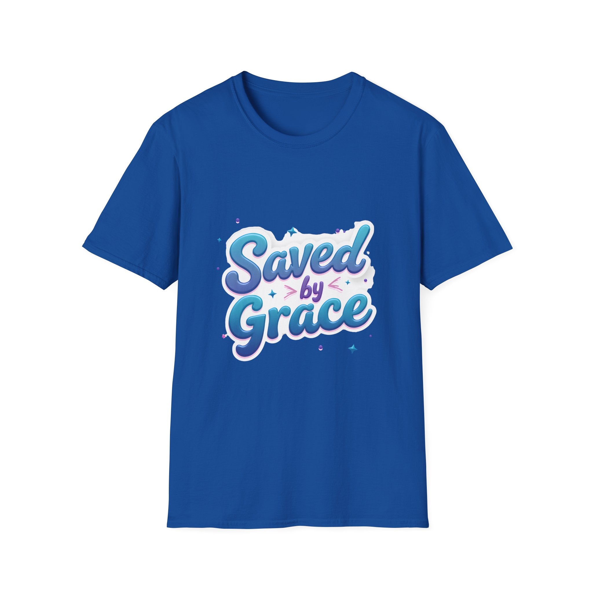 Saved by Grace T-Shirt | Christian Shirt for Women | Faith Inspirational Tee