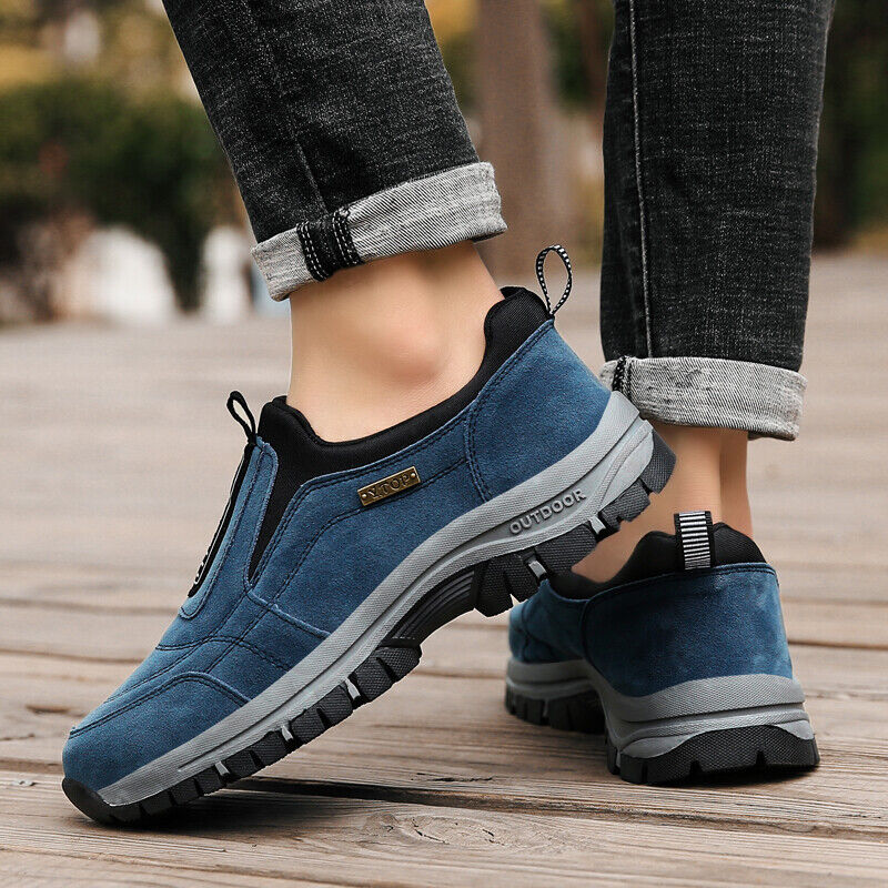 Men’s Orthopedic Slip-On Winter Walking Shoes