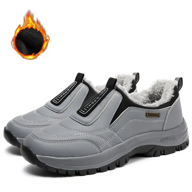 Men’s Orthopedic Slip-On Winter Walking Shoes