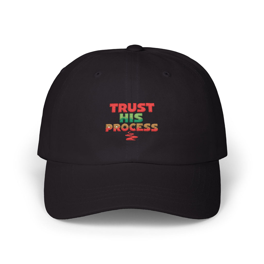 Trust His Process Dad Cap – Faith-Inspired Everyday Hat | Adjustable Cotton Baseball Cap