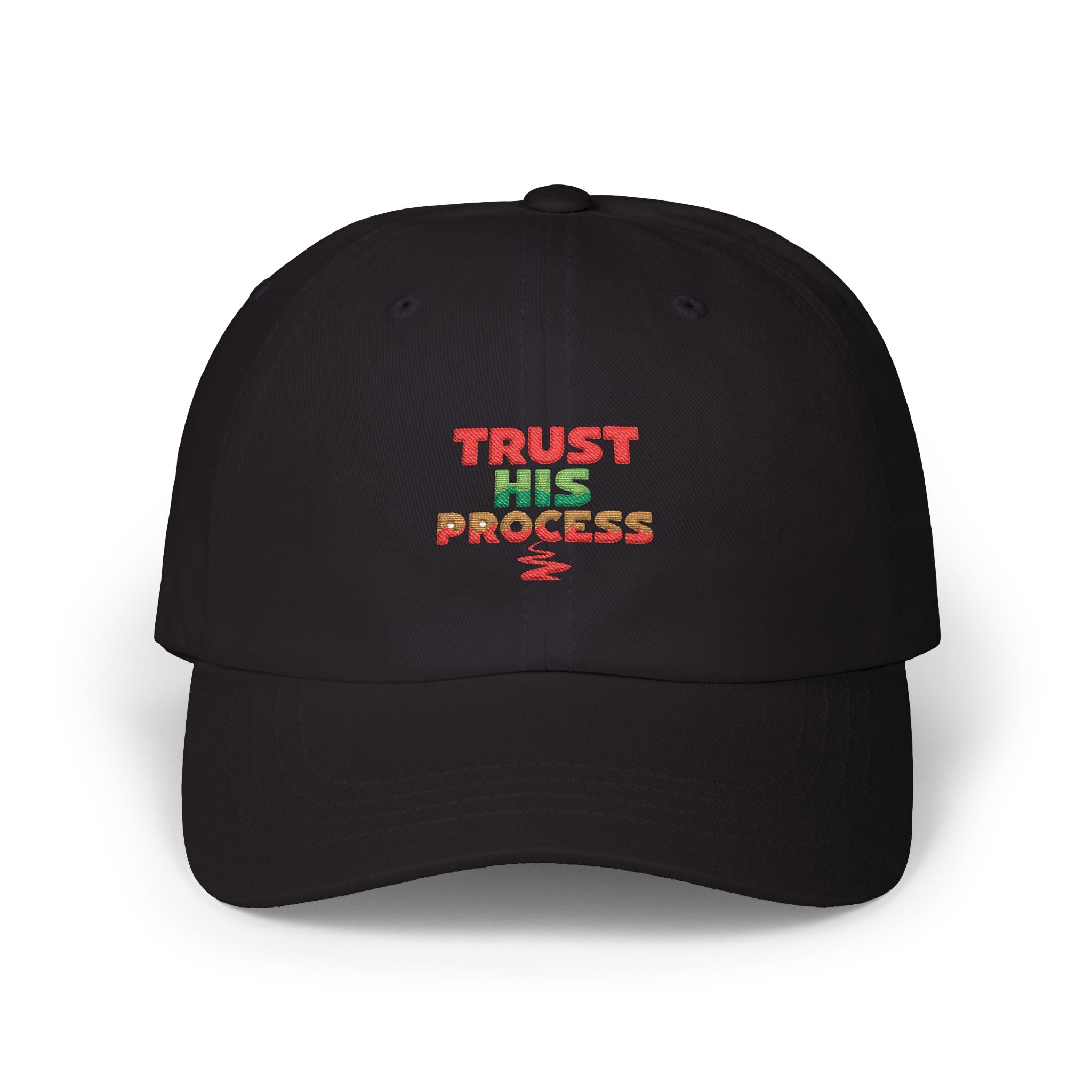 Trust His Process Dad Cap – Faith-Inspired Everyday Hat | Adjustable Cotton Baseball Cap