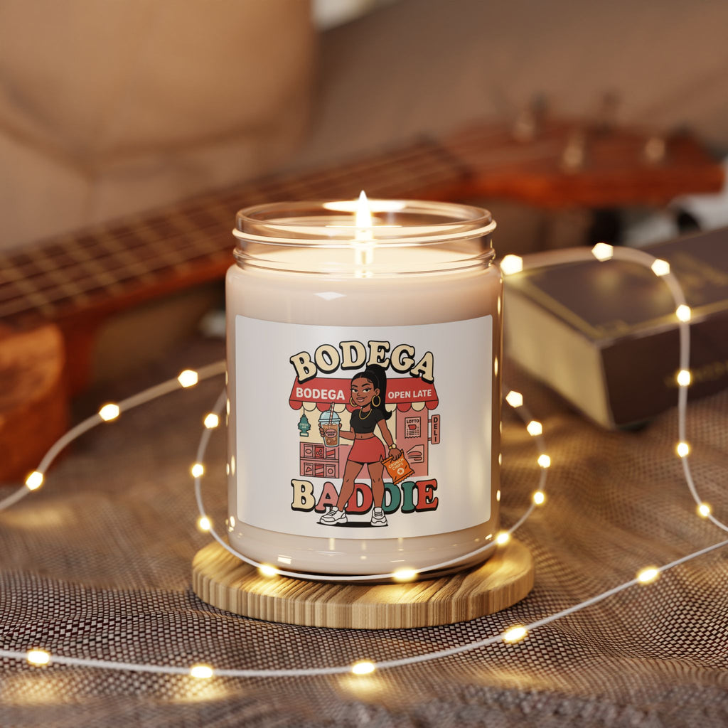 Bodega Baddie Soy Candle – NYC Y2K Aesthetic Scented Candle | Corner Store Vibe | Spanglish Street Style Decor