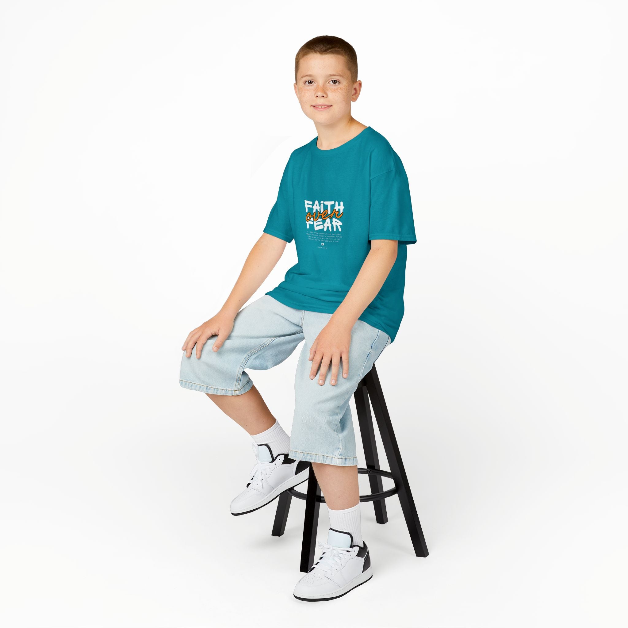Kids “Over” T-Shirt | Minimalist Kids Tee | Aesthetic Children’s Shirt