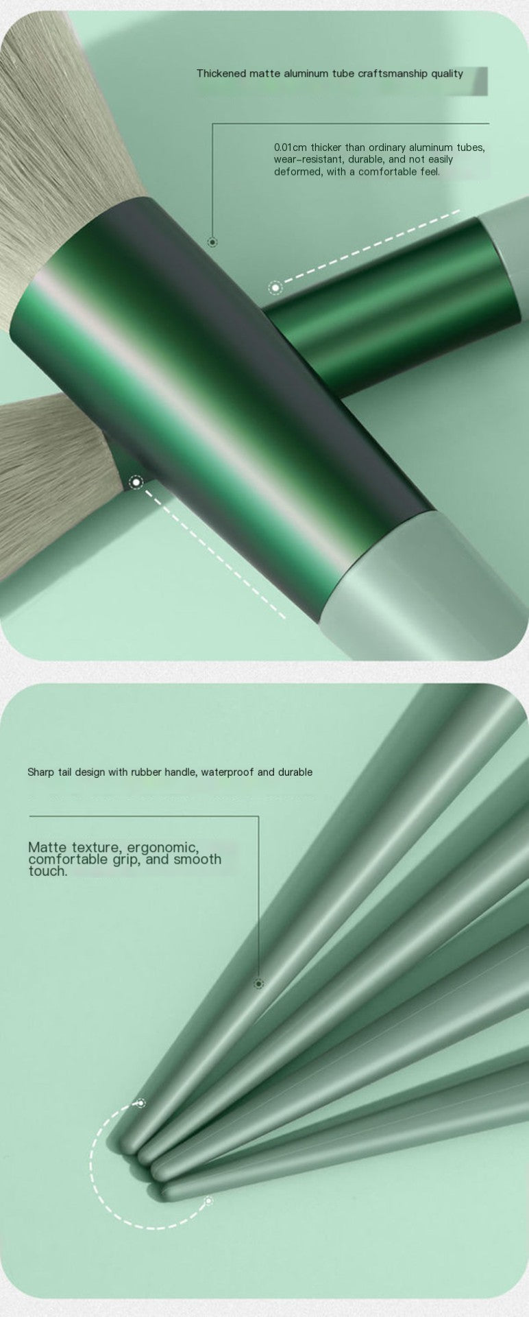 13-Piece Soft Makeup Brush Set for Beauty – Flawless Application with Velvet Bag