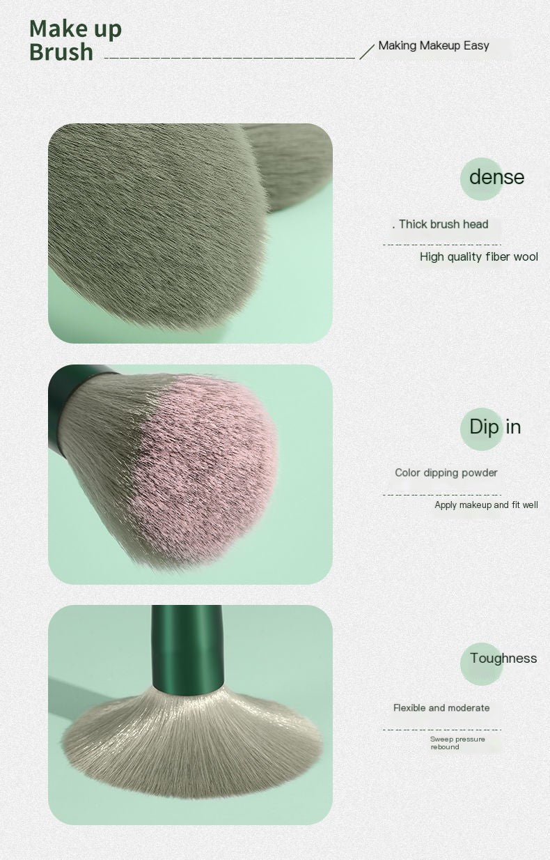 13-Piece Soft Makeup Brush Set for Beauty – Flawless Application with Velvet Bag