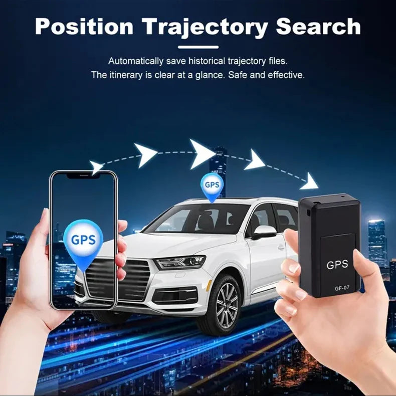 GF07 Mini GPS Tracker – Magnetic Vehicle & Personal Tracking Locator