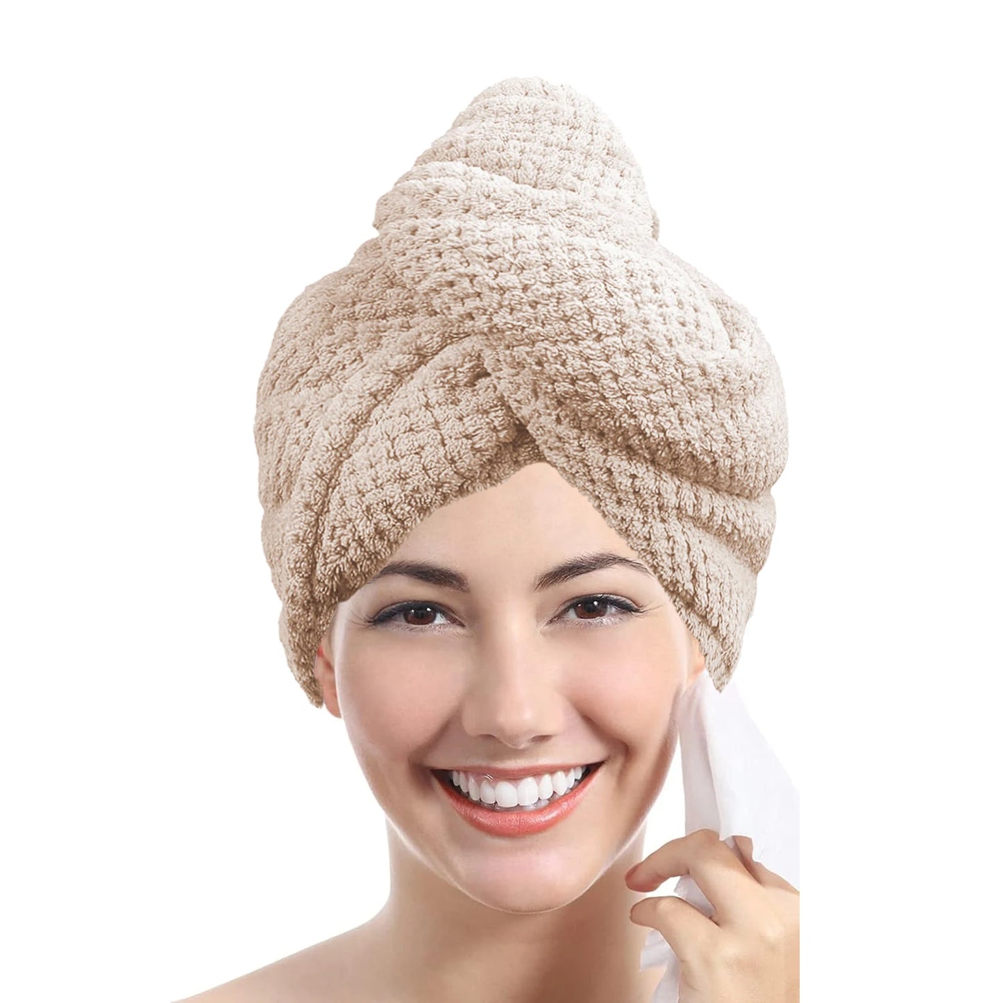 Quick-Dry Microfiber Hair Towel
