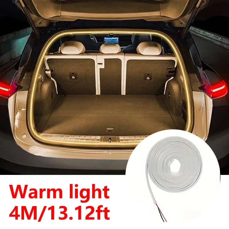 Car Trunk LED Light Strip Automatic Sensor High Brightness Interior Ambient