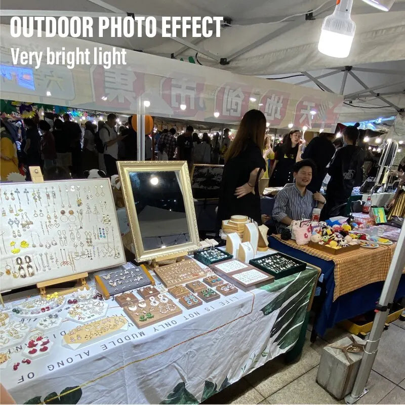 Cayelus Outdoor USB Rechargeable LED Lamp