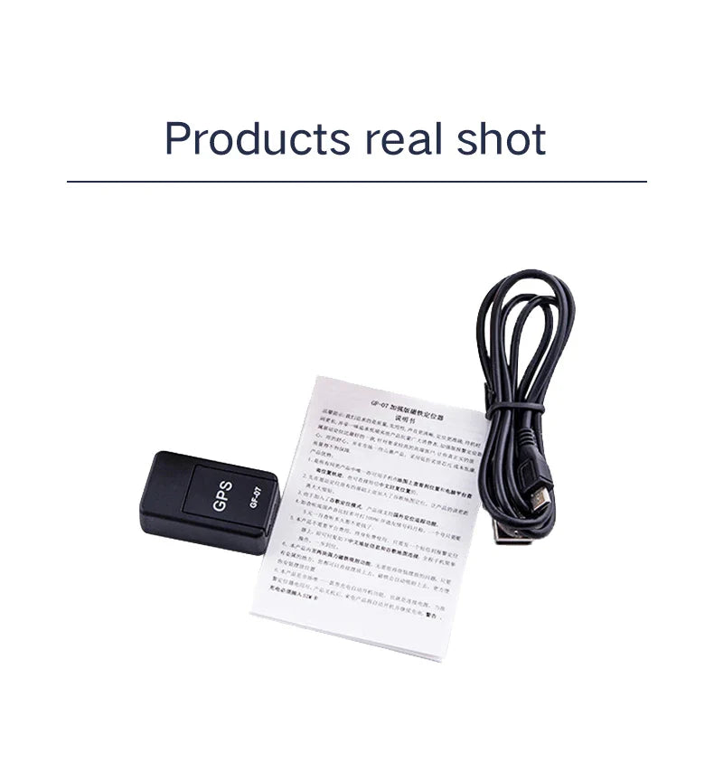 GF07 Mini GPS Tracker – Magnetic Vehicle & Personal Tracking Locator