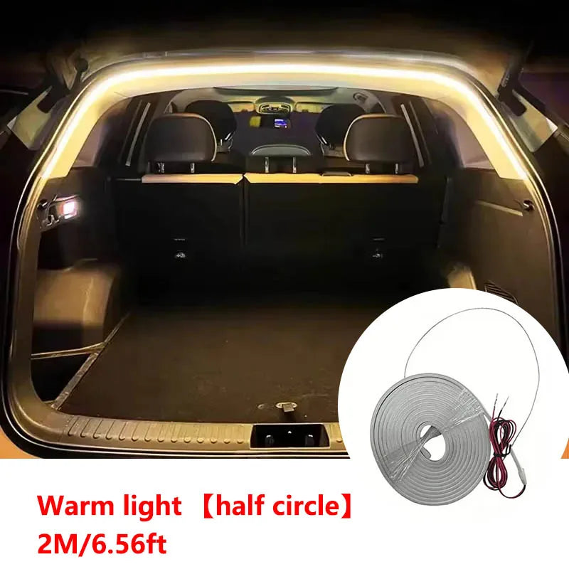 Car Trunk LED Light Strip Automatic Sensor High Brightness Interior Ambient