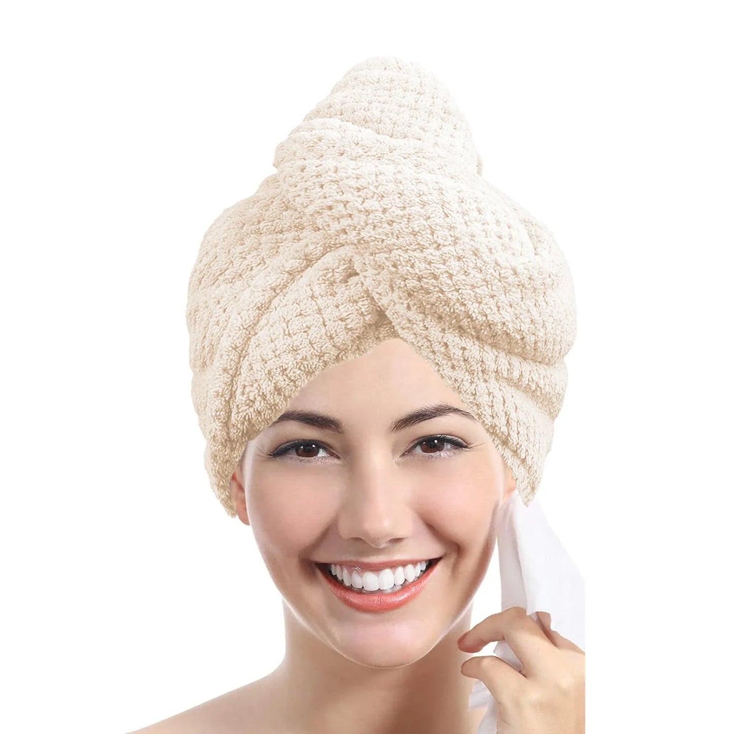Quick-Dry Microfiber Hair Towel