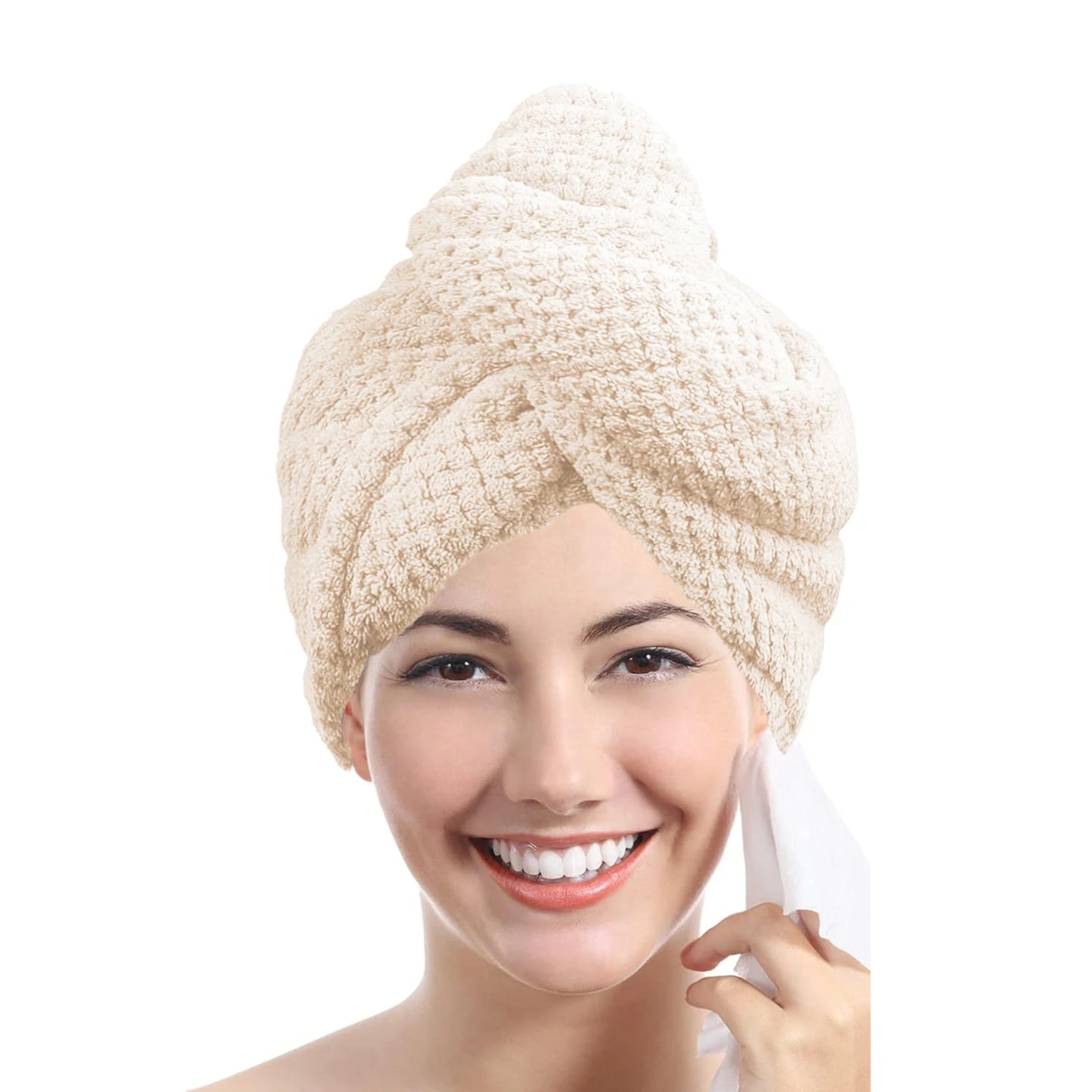 Quick-Dry Microfiber Hair Towel