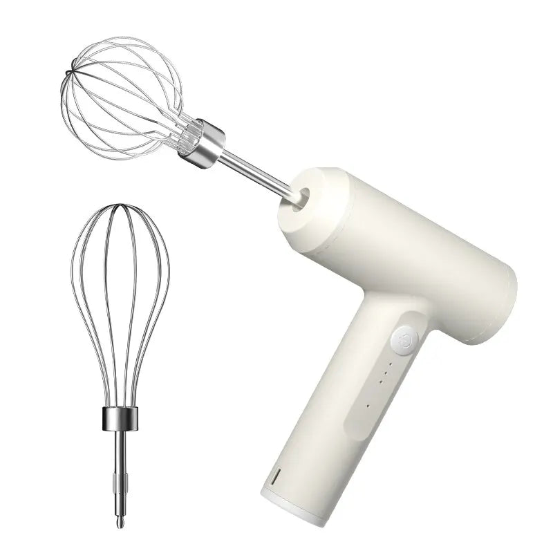 AeroMix™ Wireless Electric Hand Mixer – Portable 3-Speed Egg Beater & Baking Tool