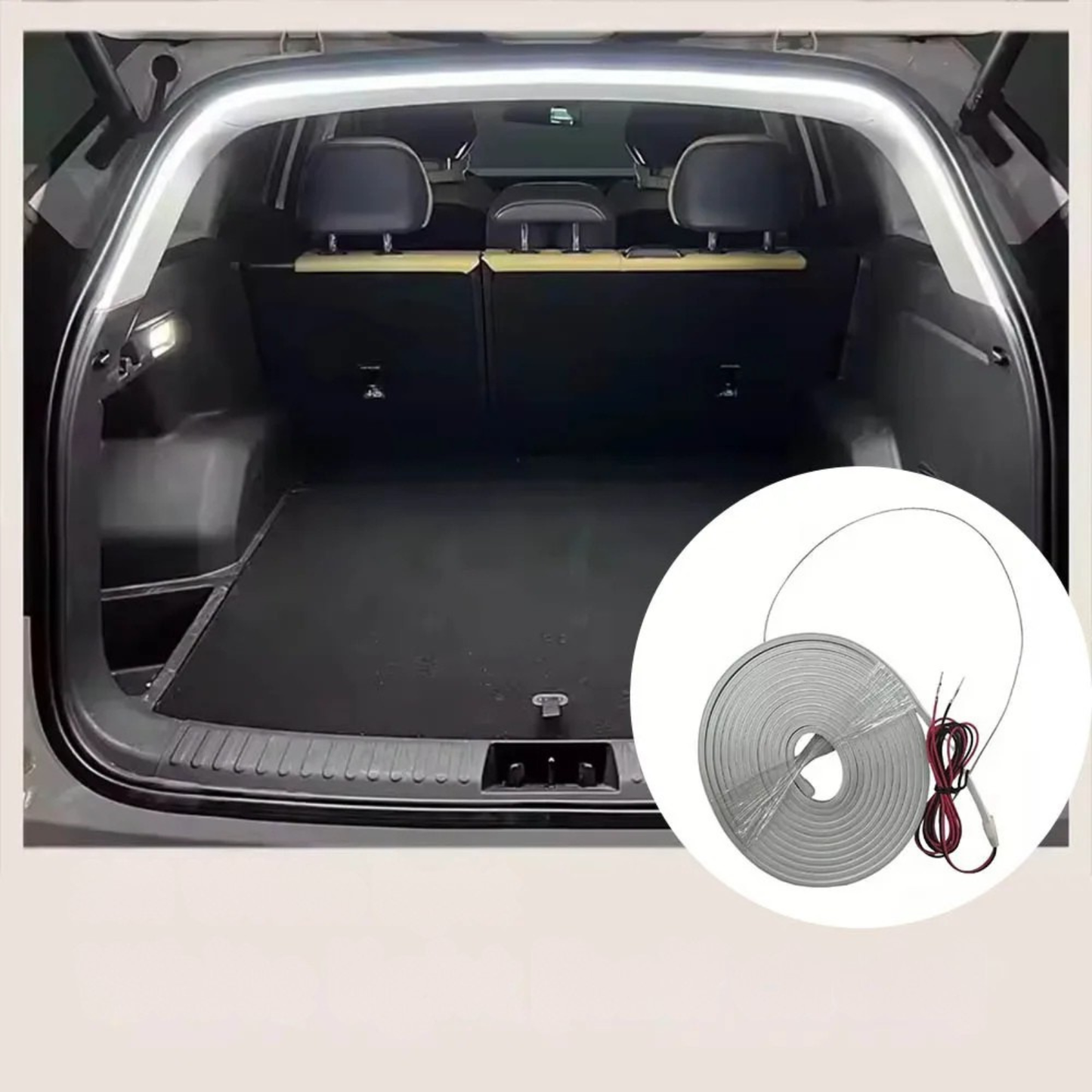 Car Trunk LED Light Strip Automatic Sensor High Brightness Interior Ambient